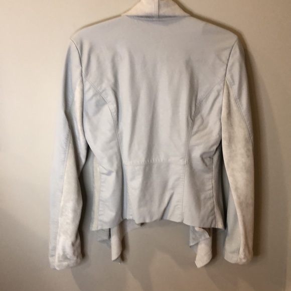 Blank NYC faux leather suede M jacket grey - Picture 5 of 6